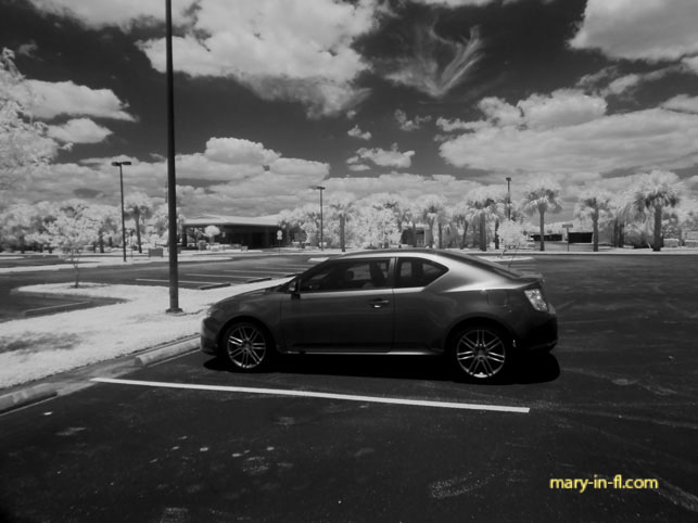 My Scion in infrared 04-28-2019